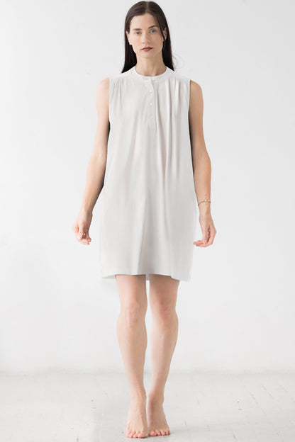 Aisha Relaxed Sleeveless Sleep Mini Tunic
