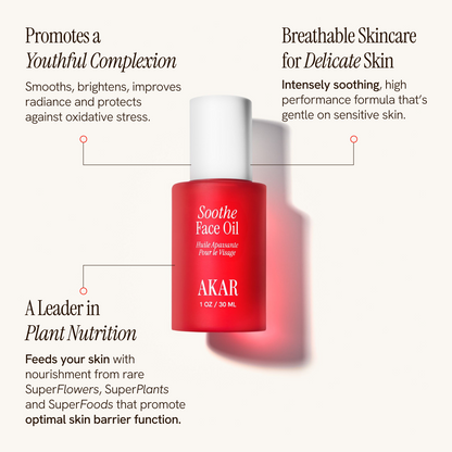 Soothe SuperFlower Firming Face Oil