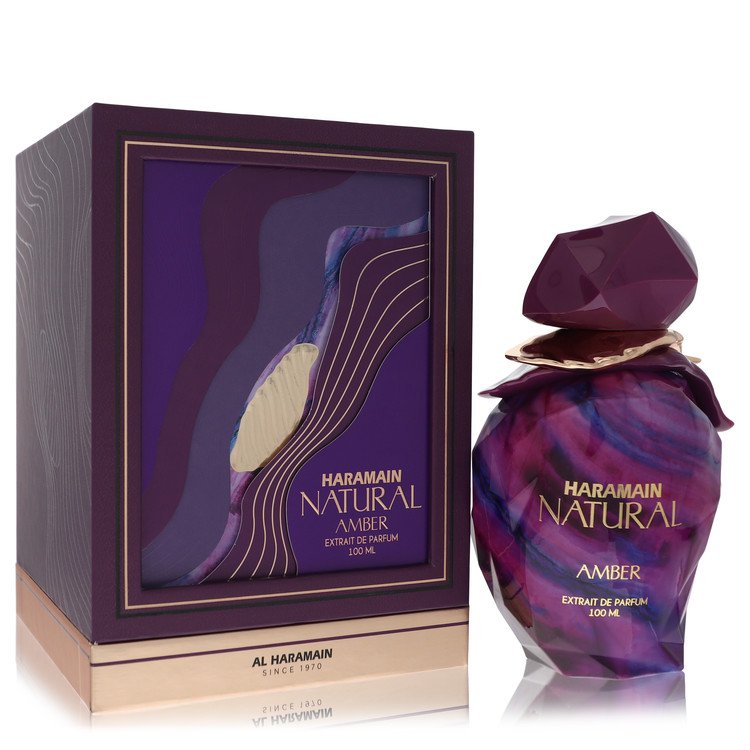 Al Haramain Natural Amber by Al Haramain Extrait De Parfum Spray 3.3 oz for Women by Avera Group