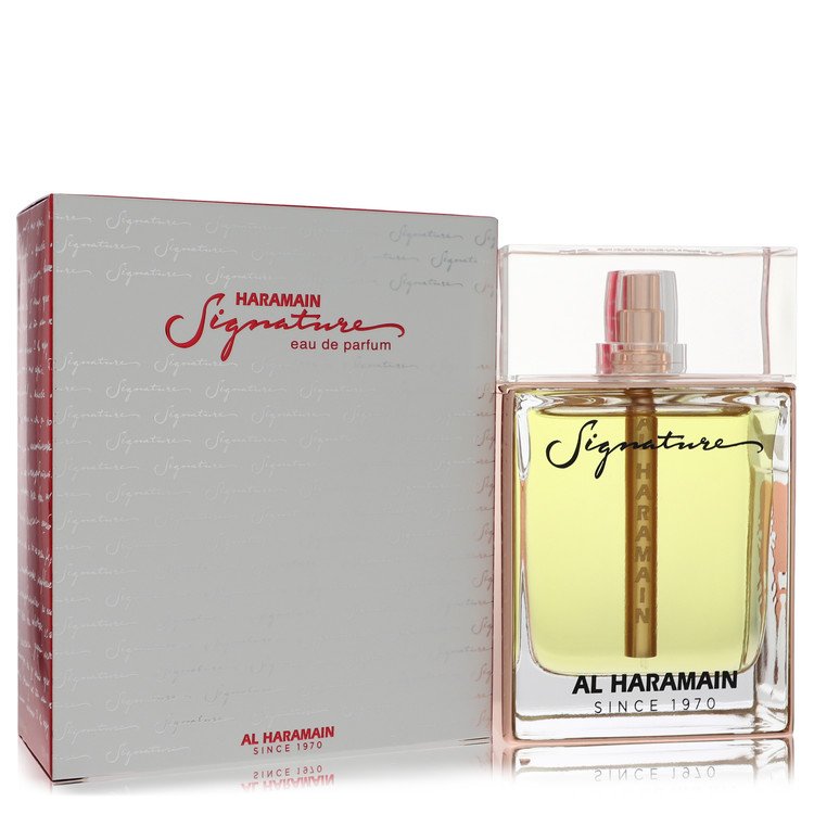 Al Haramain Signature by Al Haramain Eau De Parfum Spray 3.4 oz for Women 