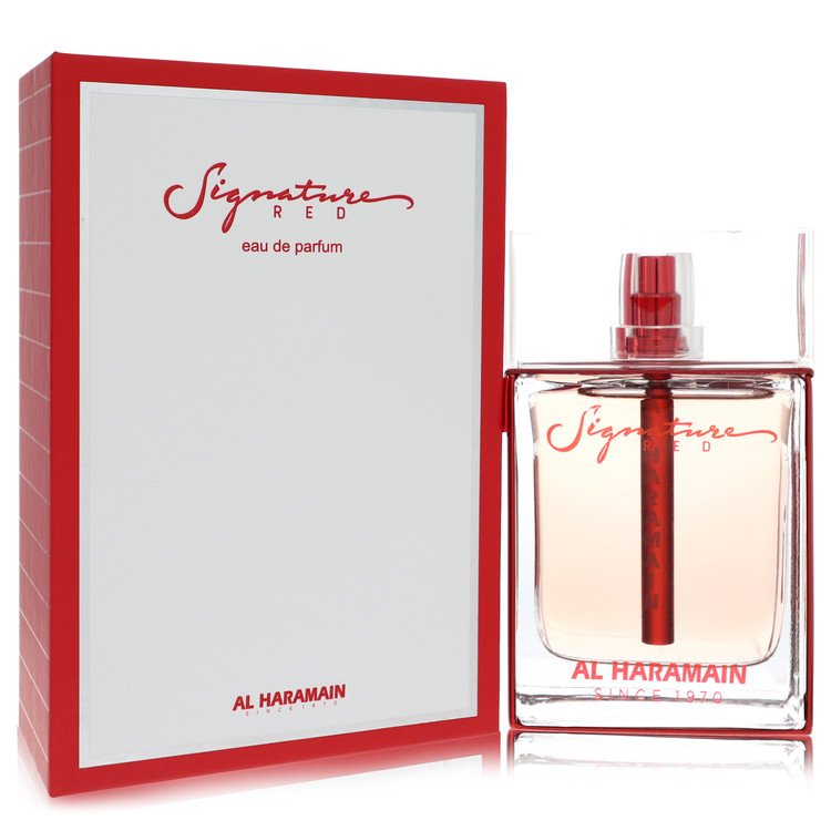 Al Haramain Signature Red by Al Haramain Eau De Parfum Spray 3.4 oz for Women 