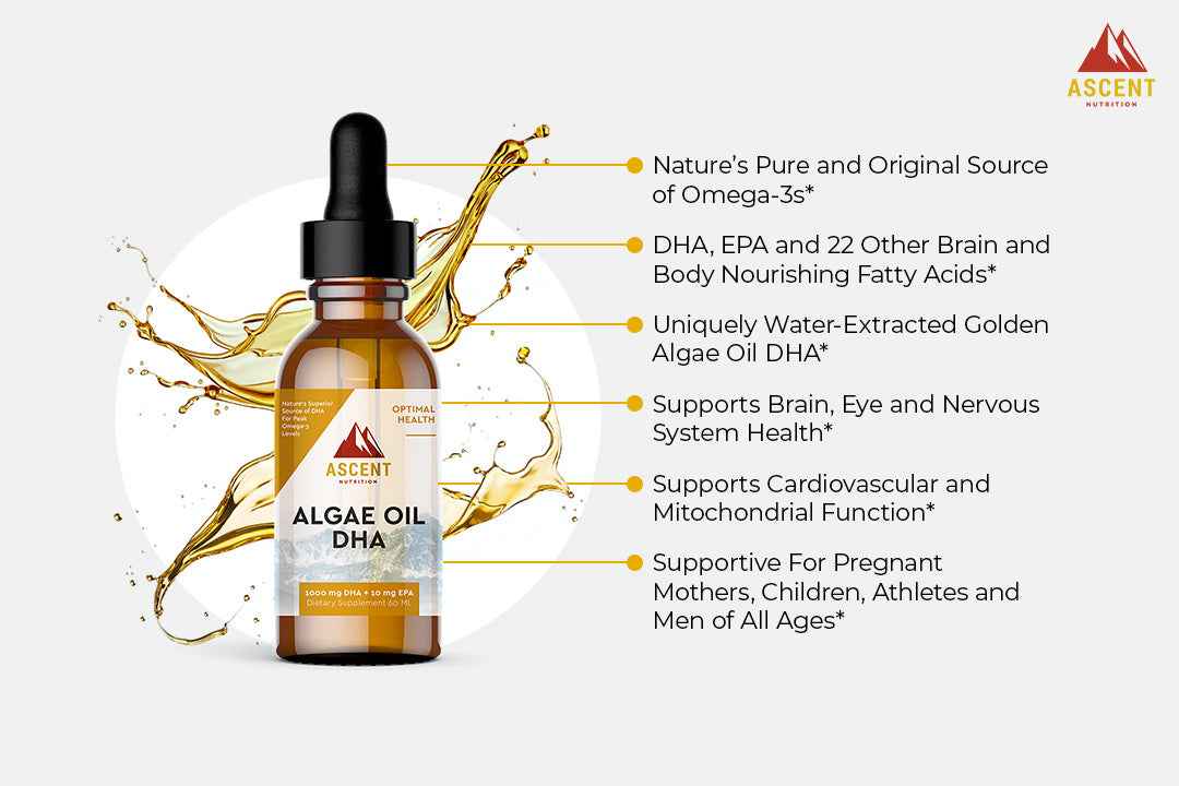 Algae Oil DHA Omega-3&