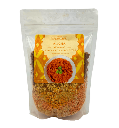 Alicha - Mild Ethiopian Red Lentils by Country Life Natural Foods