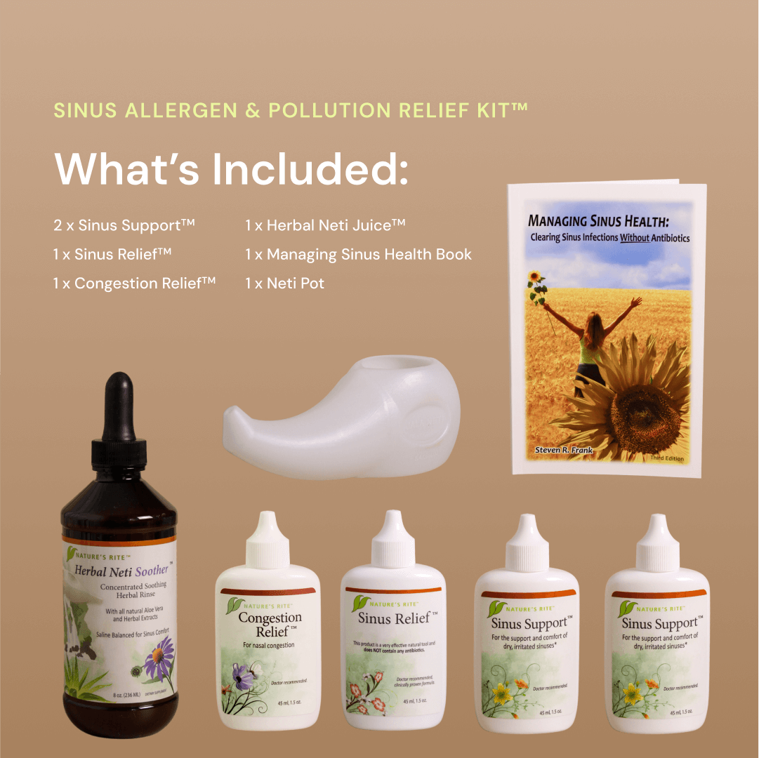 Sinus Allergen &amp; Pollution Relief Kit™ - DestGlow