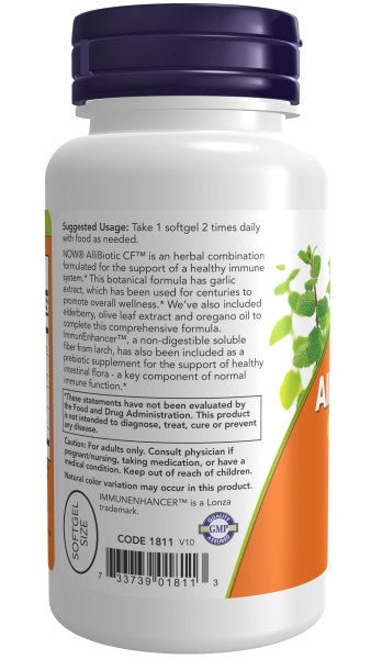 AlliBiotic CF by Country Life Natural Foods