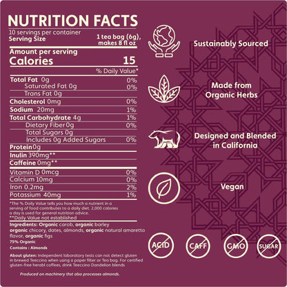 Almond Amaretto Roasted Herbal Tea