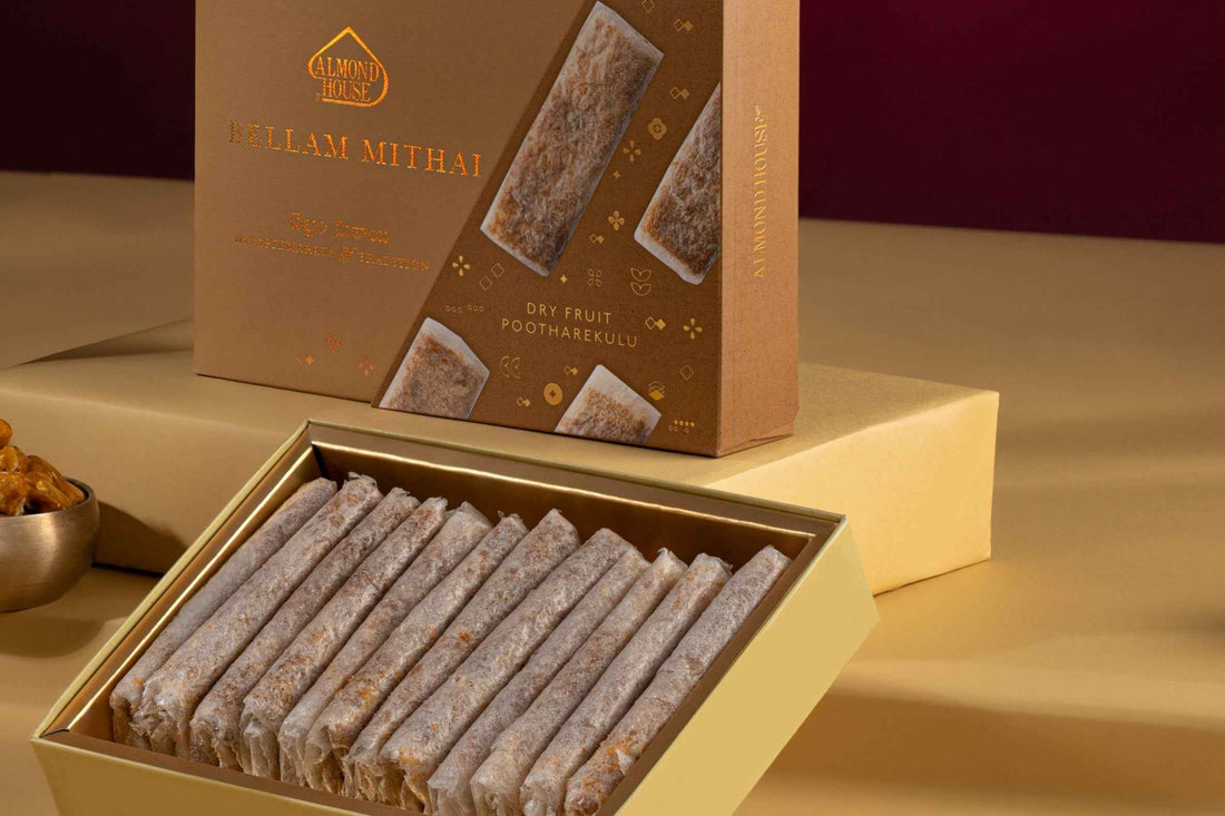 Almond House Bellam Dryfruit Poothrekulu (MAP)