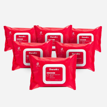 Whole Body Antiperspirant Wipes