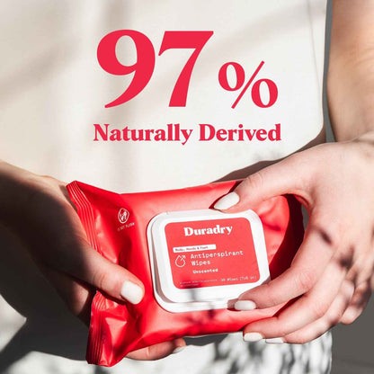 Whole Body Antiperspirant Wipes