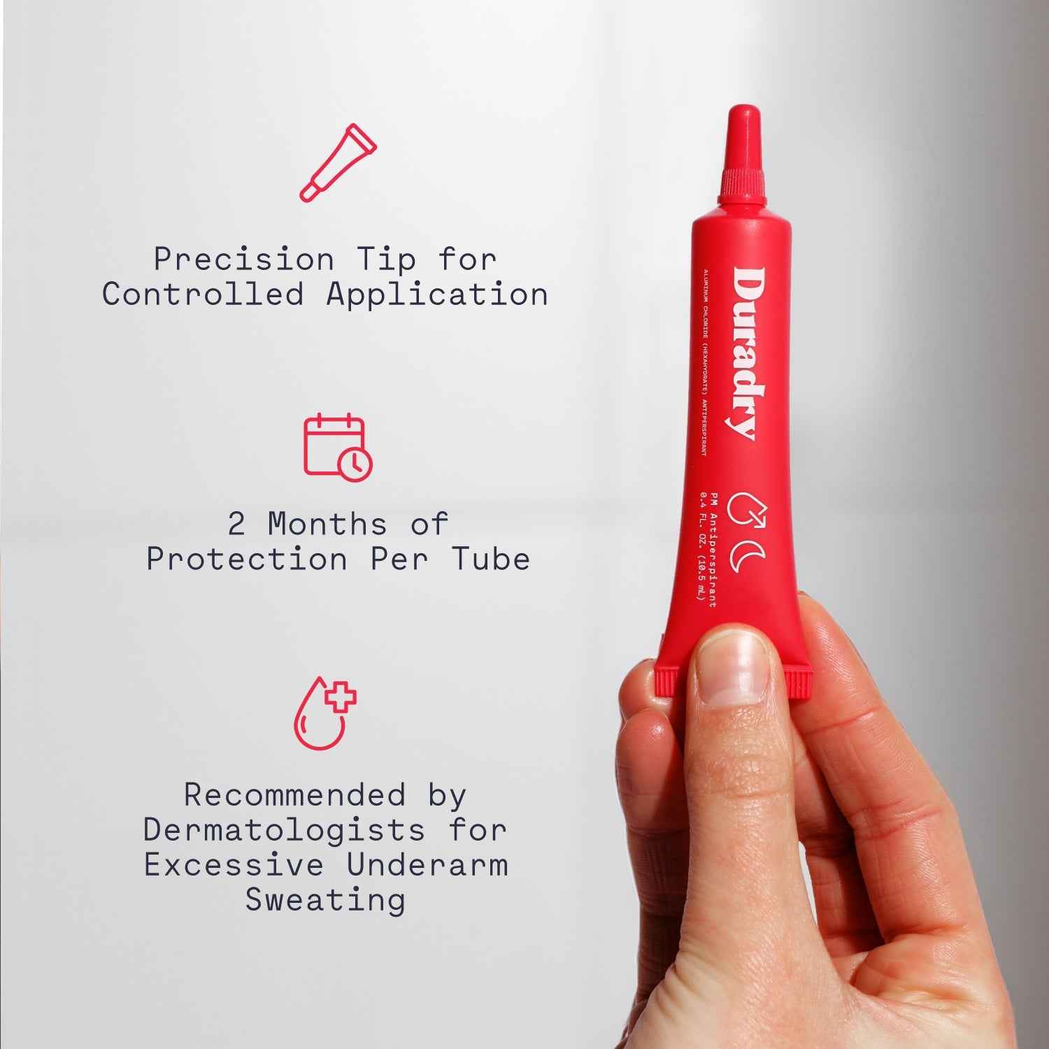 Sweat Minimizing Gel