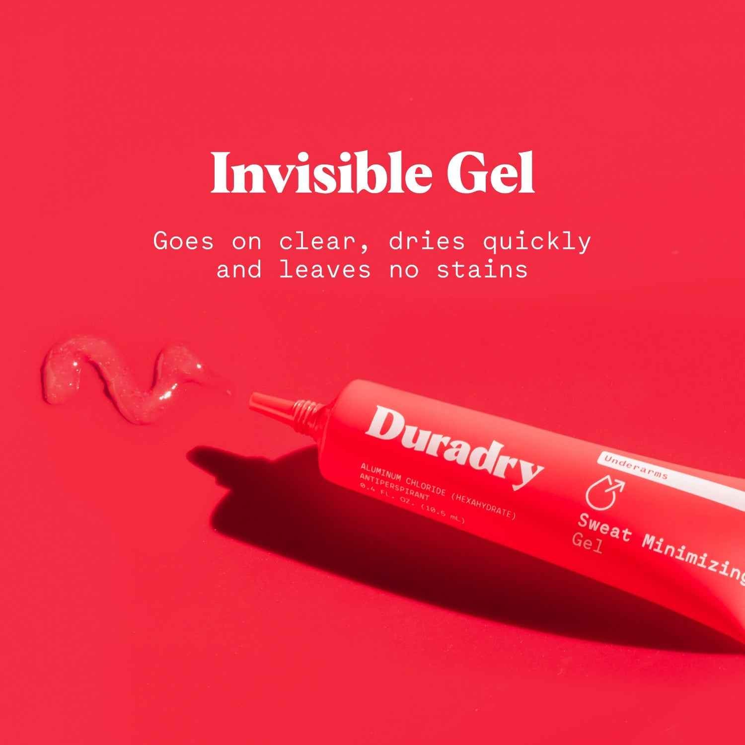 Sweat Minimizing Gel