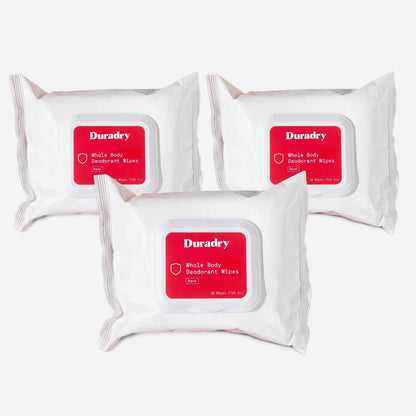 Whole Body Deodorant Wipes