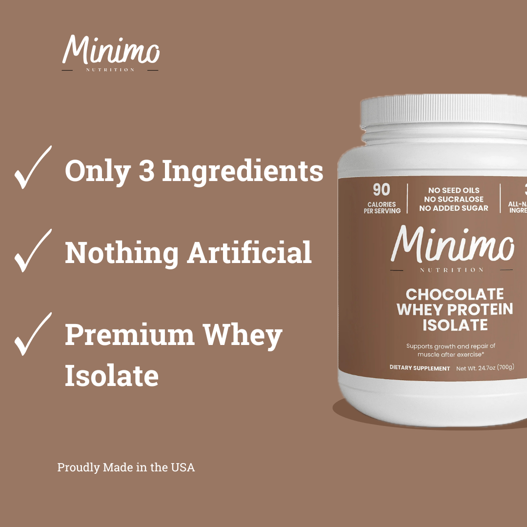 Chocolate Whey Isolate Protein Powder, 1.54 lbs - DestGlow