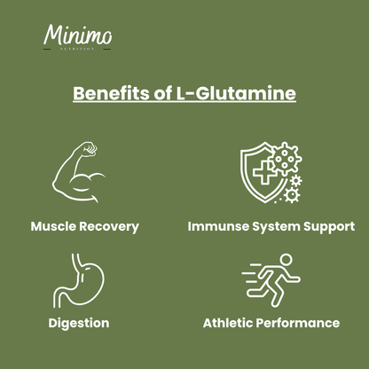 L-Glutamine Powder, 10.6 oz - DestGlow