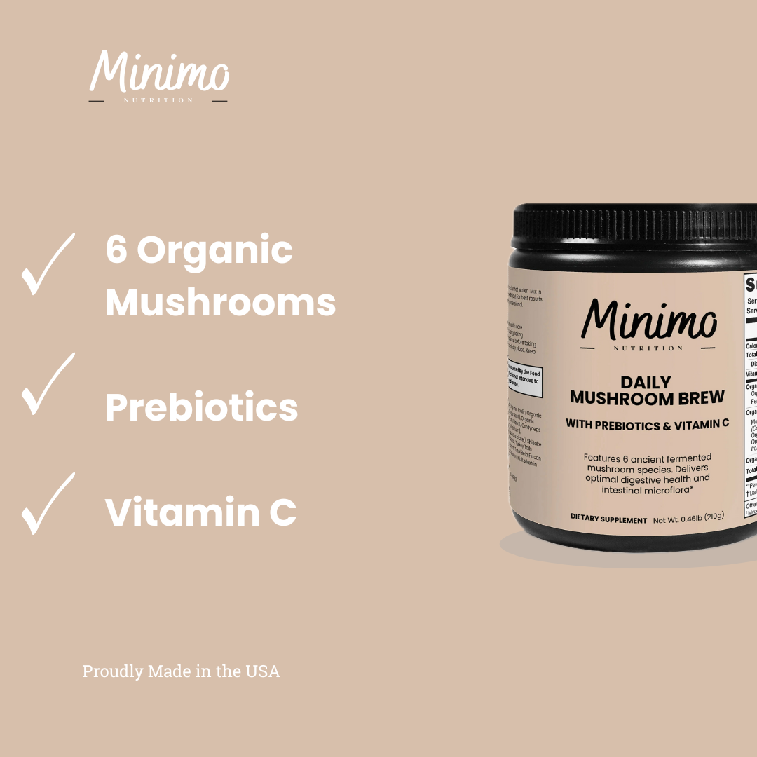 Daily Mushroom Brew, 7.4 oz - DestGlow