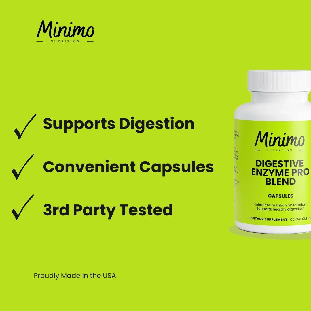 Digestive Enzyme Pro Blend, 60 ct. - DestGlow