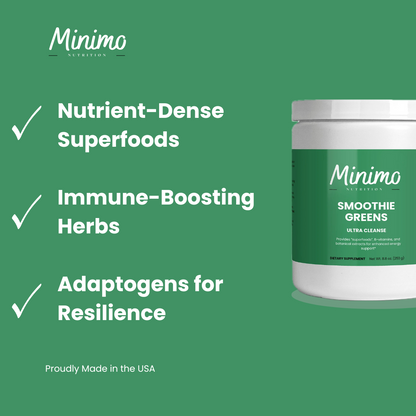 Ultra Cleanse Smoothie Greens, 8.8 oz - DestGlow