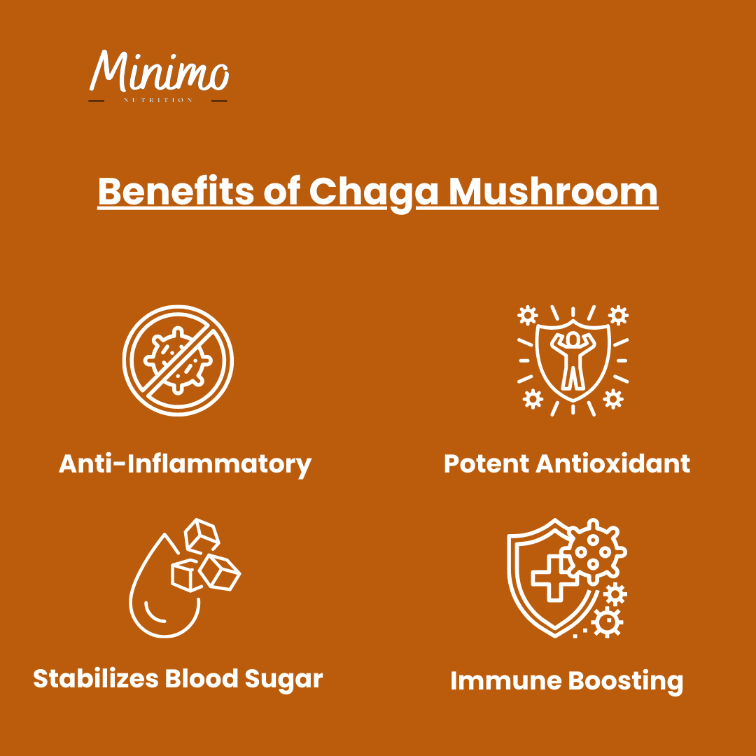Organic Chaga Mushroom, 60 ct. - DestGlow