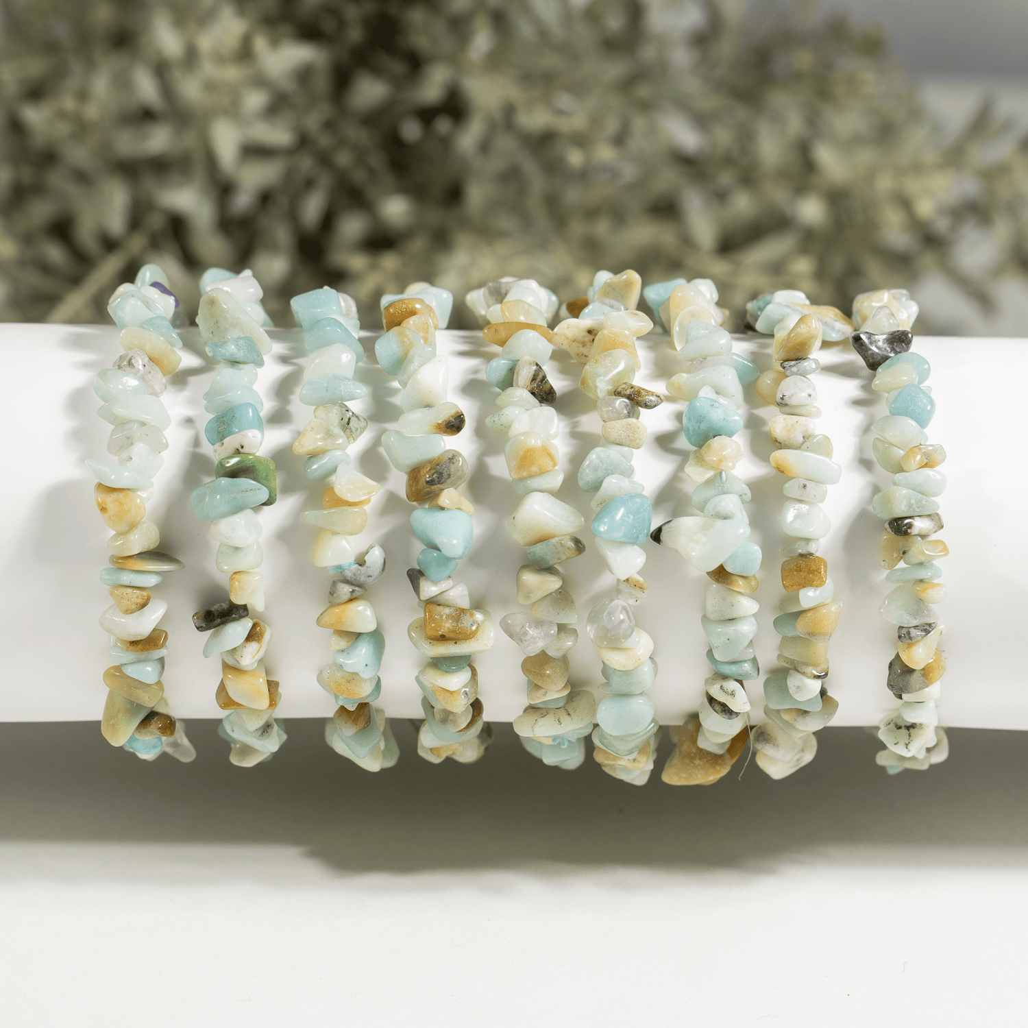 Amazonite Chip Bracelet(Communication and Adventures)  DestGlow