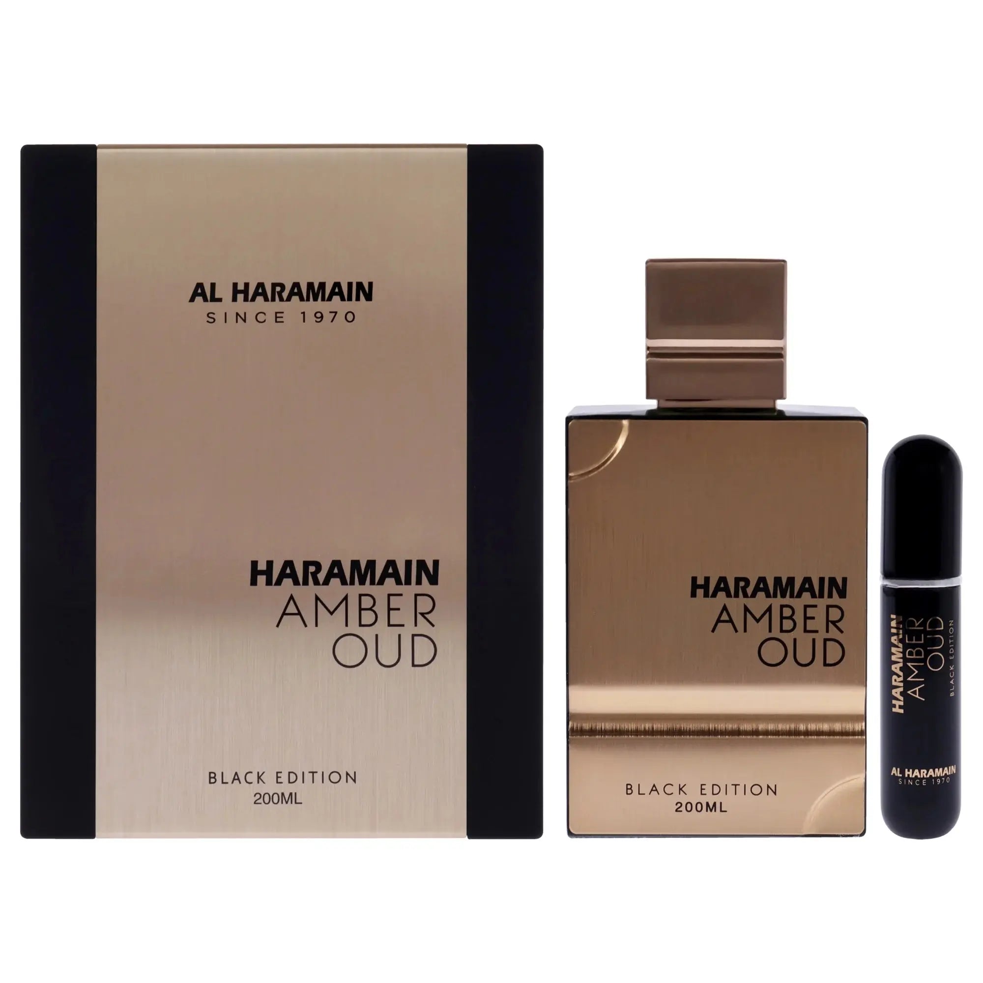 Amber Oud Black By Al Haramain For Unisex 3.4oz EDP Spray by perfumesandrea