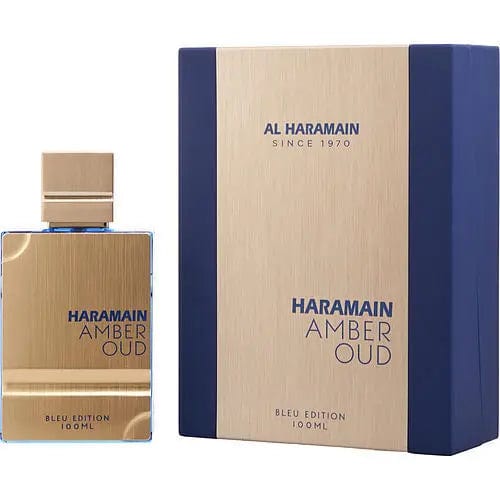 Amber Oud Bleu By Al Haramain For Men 3.4 Eau De Parfum Spray by perfumesandrea