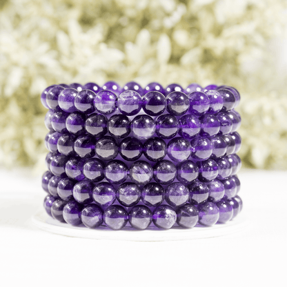 Amethyst Bracelet (Inspiration and Breaking Addictions)  DestGlow