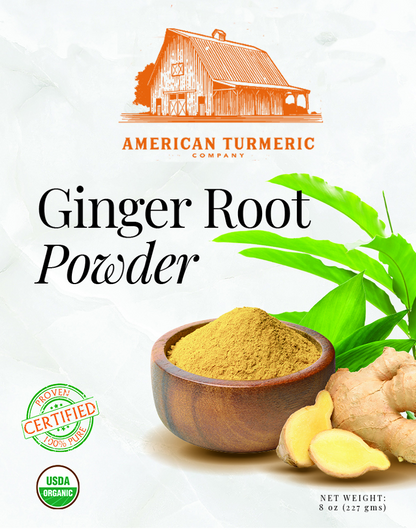 Ginger Powder - Naturally Grown and Lab Tested by America&