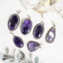 Amethyst Pendants – Natural Crystal Pendants Healing Gemstone Pendants  DestGlow