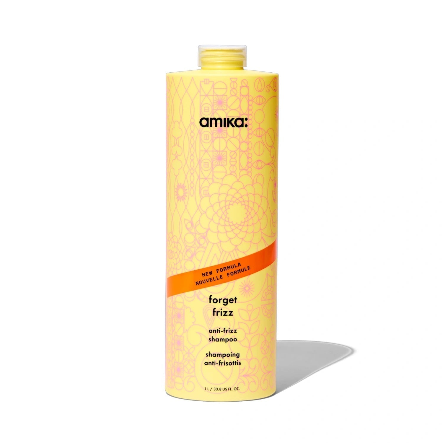 Amika Forget Frizz Anti-Frizz Shampoo by Nava Beauty