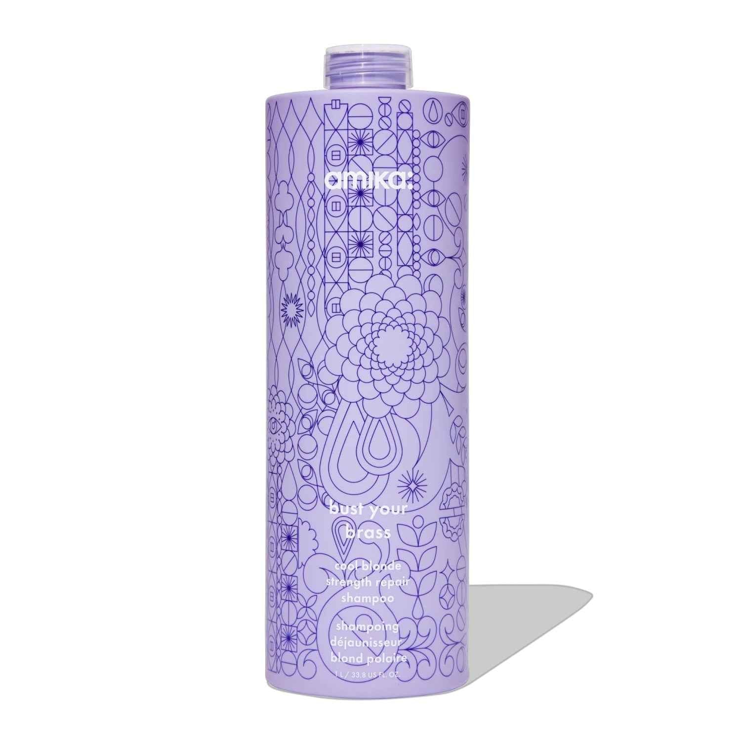 Amika Bust Your Brass  Cool Blonde Repair Shampoo