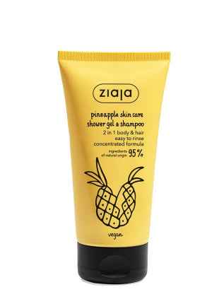 Pineapple shower gel &amp; shampoo 2 in 1 body &amp; hair