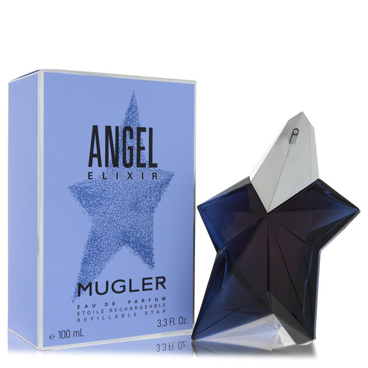 Angel Elixir by Thierry Mugler Eau De Parfum Refillable Spray 3.4 oz for Women by Avera Group