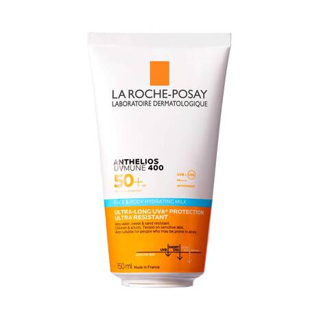 La Roche - Posay Anthelios UVMune 400 Face &amp; Body Hydrating Milk SPF50+ 150ml