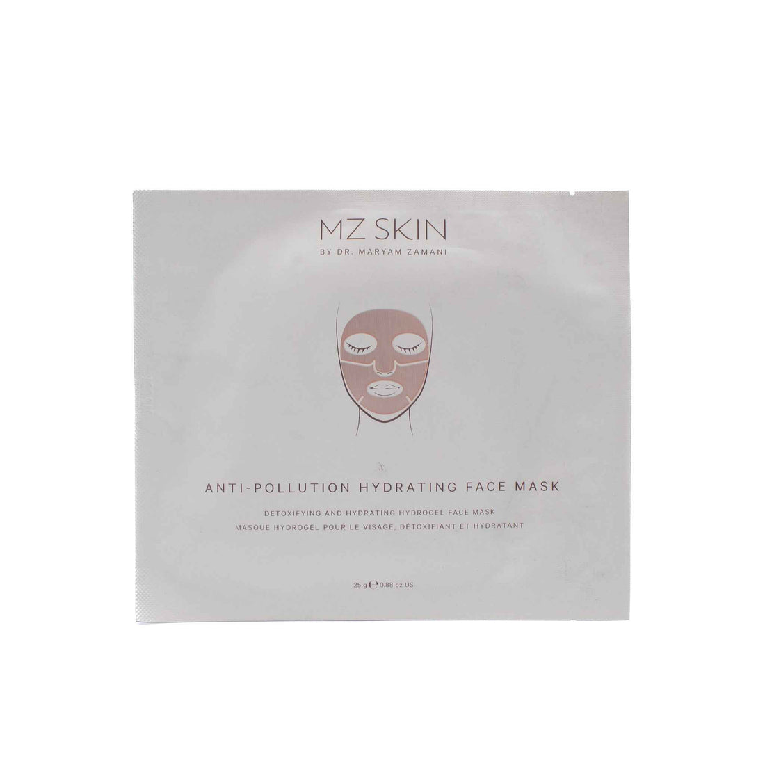 MZ SKIN Anti-Pollution Hydrating Face Mask 1 MASK 0.88oz - New