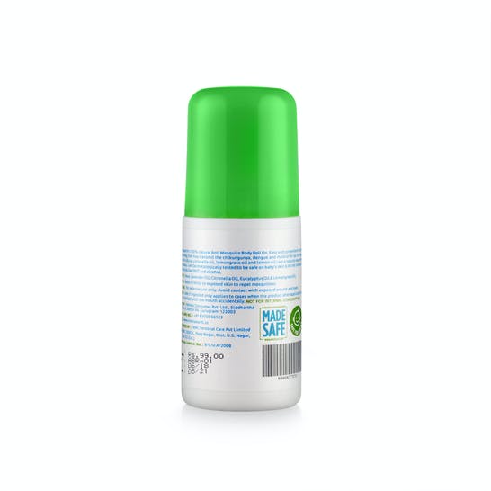 Mamaearth Natural Anti Mosquito Body Roll On For Kids with Citronella Eucalyptus &amp; Lemongrass Oil