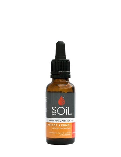 Organic Apricot Kernel Oil - 100% Pure Cold-Pressed Carrier Oil 30ml