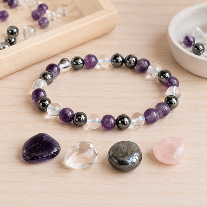 AQUARIUS Zodiac Crystal Kit, Aquarius Birthstones Tumbled Stones Set, Aquarius Gifts  DestGlow