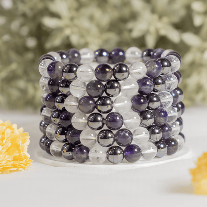Aquarius Zodiac Crystal Bracelet, Aquarius Gifts  DestGlow