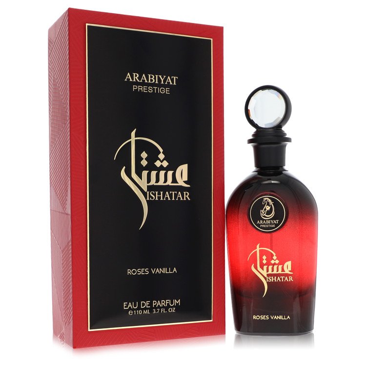 Arabiyat Prestige Roses Vanilla by Arabiyat Prestige Eau De Parfum Spray (Unisex) 3.7 oz for Women 