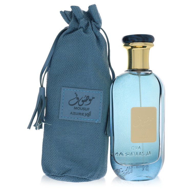 Ard Al Zaafaran Mousuf Azure by Al Zaafaran Eau De Parfum Spray (Unisex) 3.4 oz for Men by Avera Group
