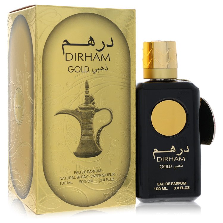 Ard Al Zaafaran Dirham Gold by Al Zaafaran Eau De Parfum Spray (Unisex) 3.4 oz for Men 