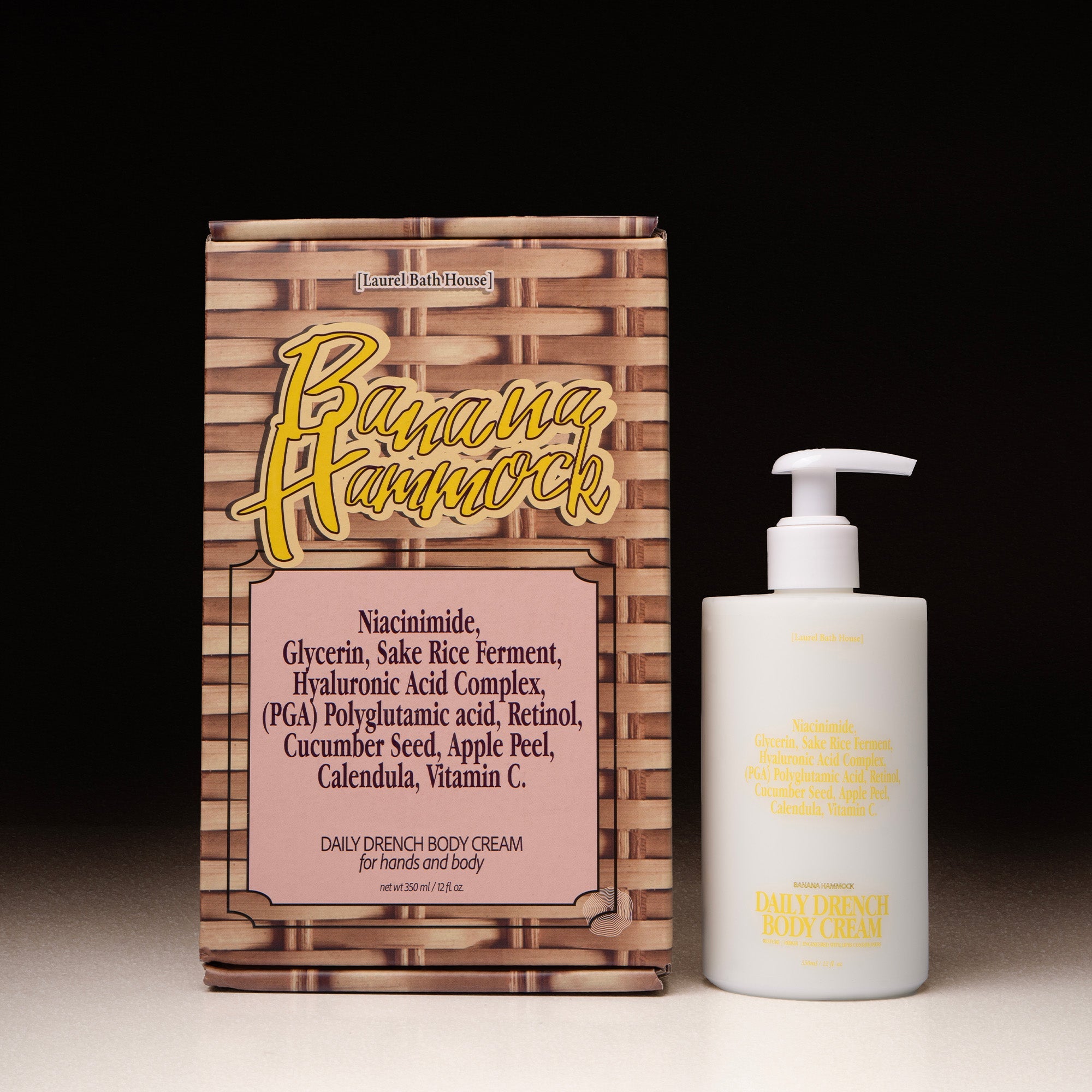Daily Drench Body Cream | Banana Hammock by Laurel Bath House