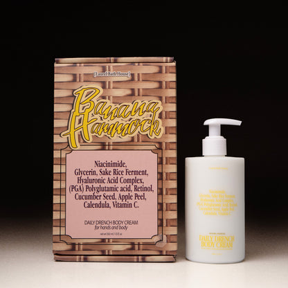 Daily Drench Body Cream | Banana Hammock by Laurel Bath House