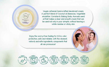 Vegan Deodorant Cream