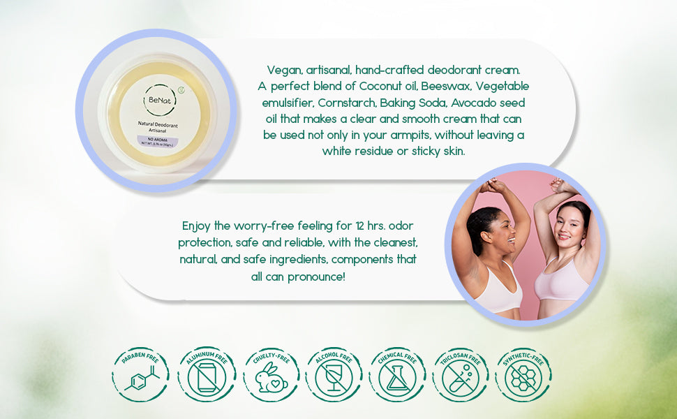 Vegan Deodorant Cream 