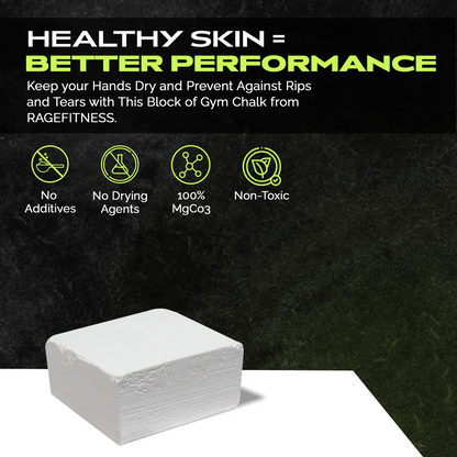 Premium Magnesium Block Chalk – Lab‑tested. Rugged. Ready for real workouts.