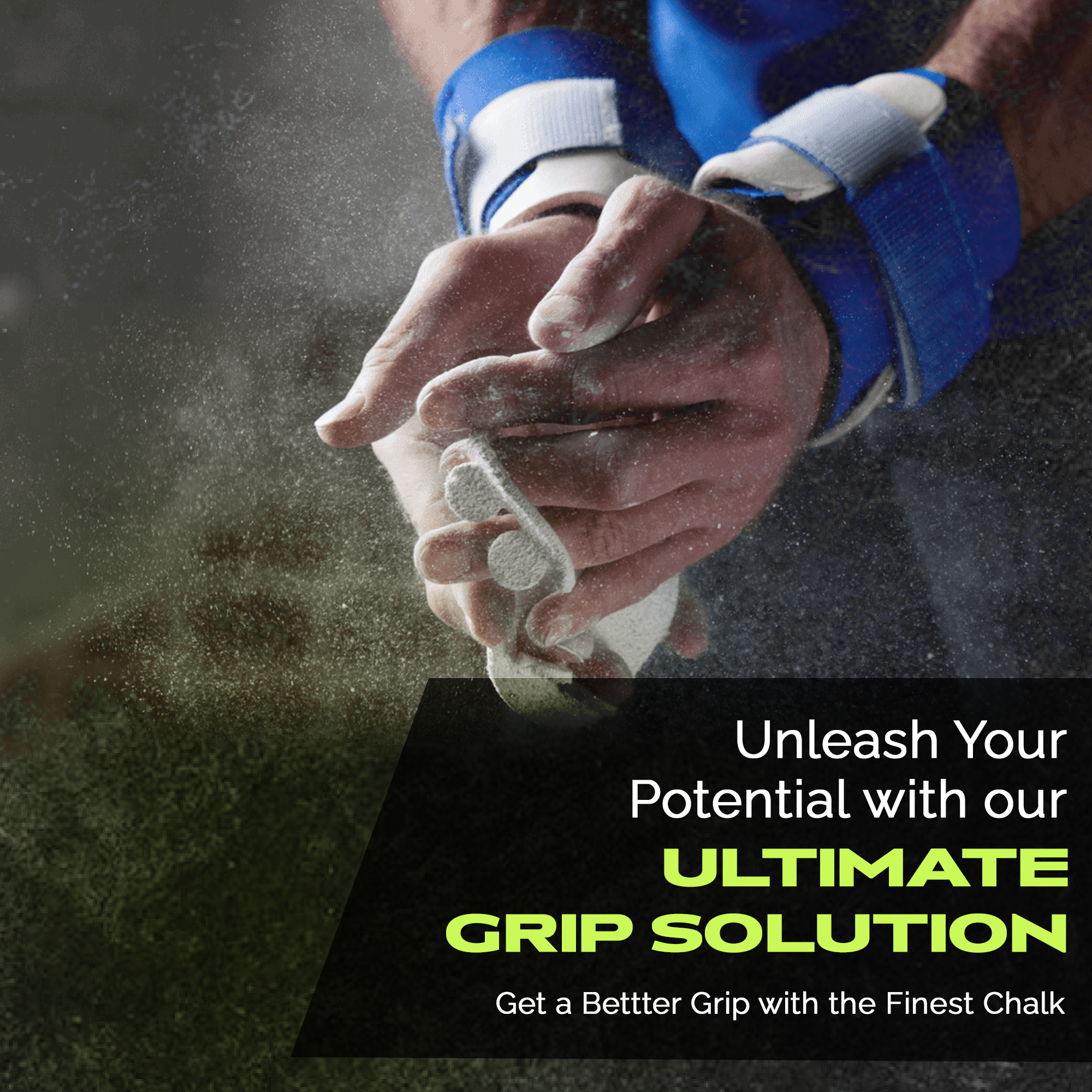 Premium Magnesium Block Chalk – Lab‑tested. Rugged. Ready for real workouts.