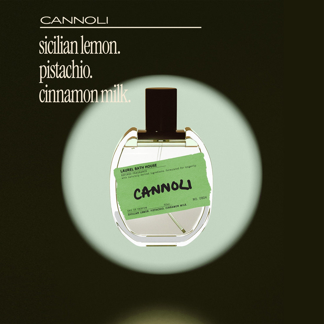 Cannoli Eau de Parfum by Laurel Bath House