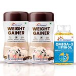 Dr Morpen Omega-3 Deep Sea Fish Oil 1000Mg + Weight Gainer