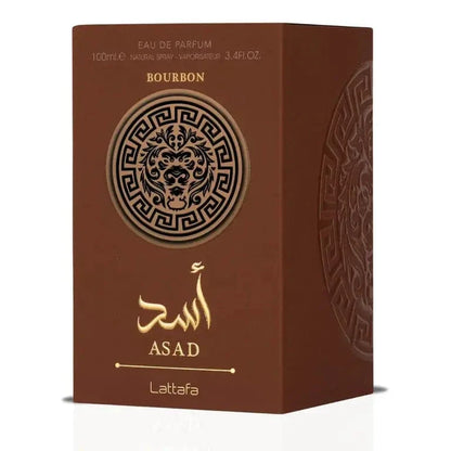 Asad Bourbon By Lattafa For Men 3.4oz EDP Spray by perfumesandrea